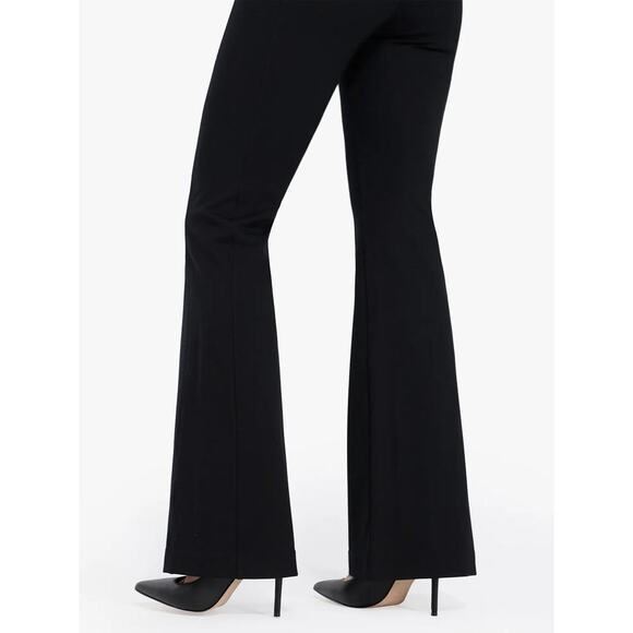 Popilush Black Flare Shapewear Freedom Pants M Tummy Control Ponte Stretch NEW - Picture 6 of 16